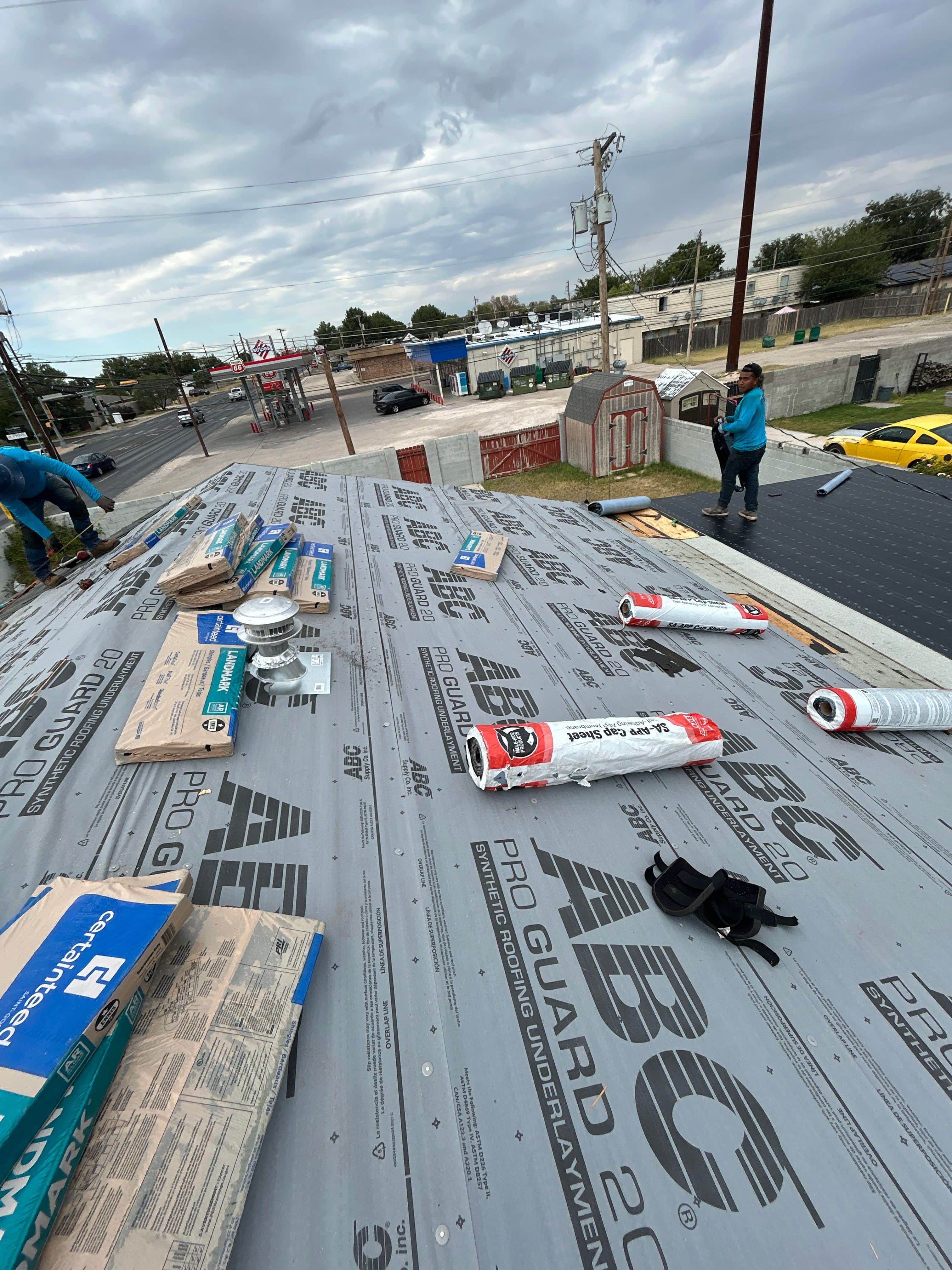 Hobbs roofing project 6