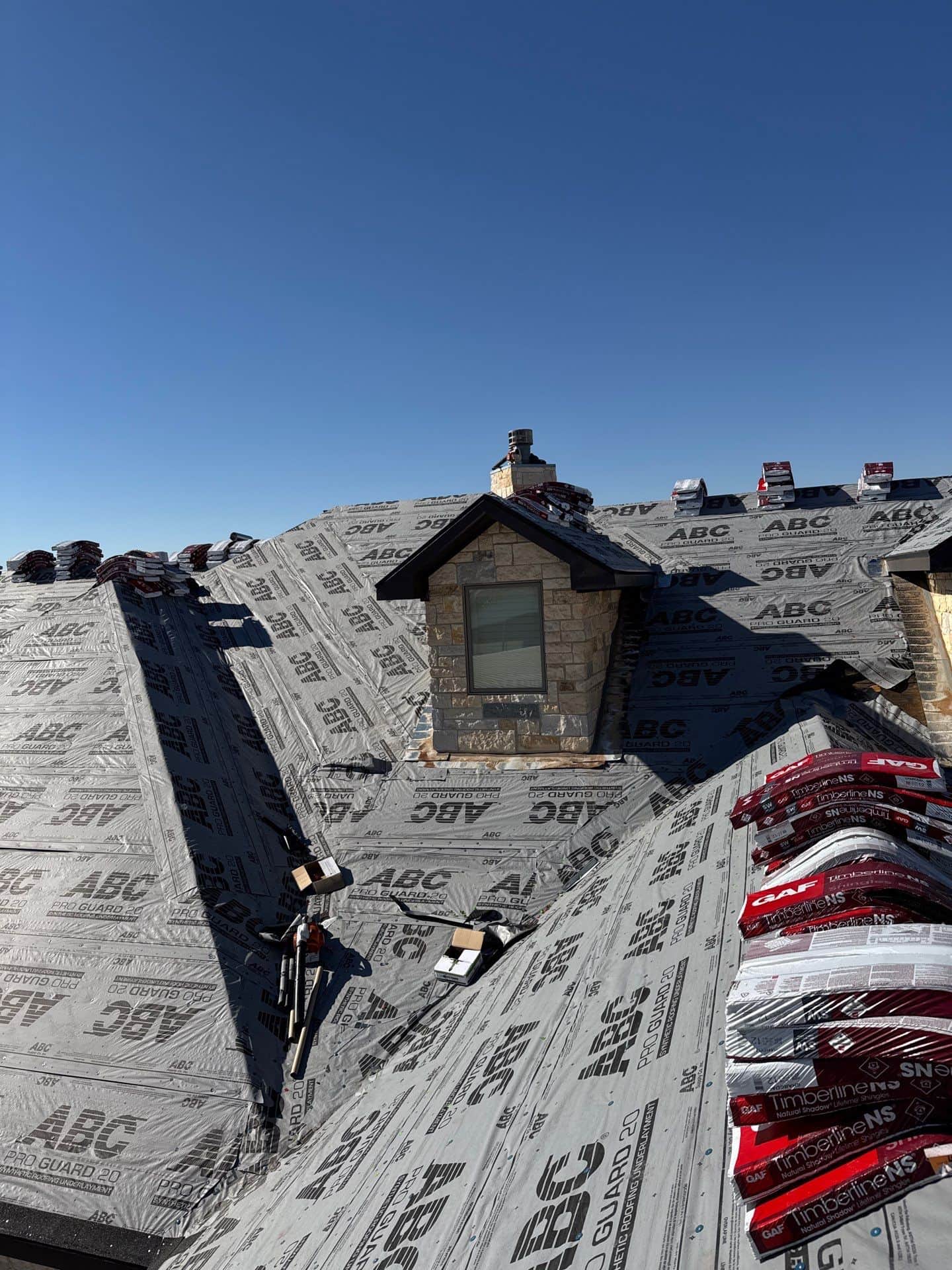 Odessa roofing – Shingle Installation