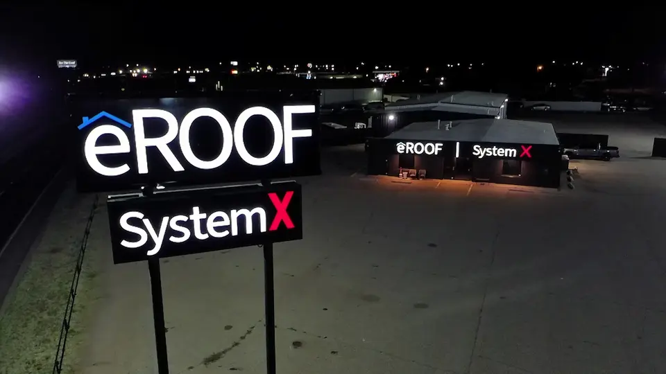 eROOF HQ aerial view